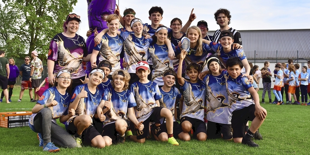 Stolze Europameister: die Turicum Lightning Sparrows.