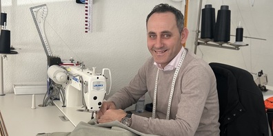 Besim Karimani bringt das Schneiderhandwerk zurück in die einstige Textilhochburg.