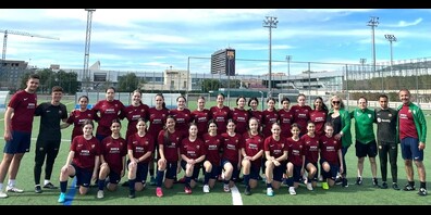 Eine aufgestellte Truppe reiste nach Barcelona.