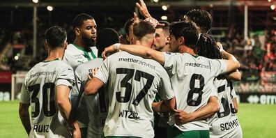 Jubel trotz Niederlage: St. Gallen zieht in die nächste Runde ein.