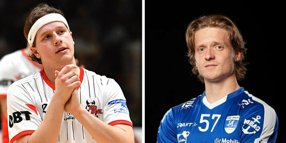 Jan Wittenwiler (links) und Noel Knüsel wechseln zum UHC Uster.
