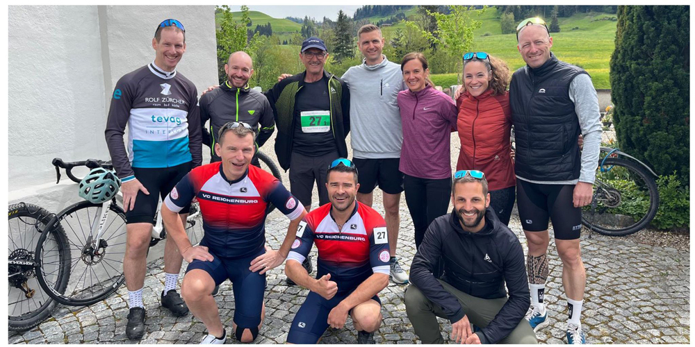 Die erfolgreichen Sportler des Veloclubs Reichenburg.