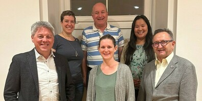 Vorstand der IG Hofberg Plus: Thomas Abbt, Bettina Schulz, Stefan Giezendanner (Präsident), Meret Noger, Rigche Schwyn und Felix Aepli