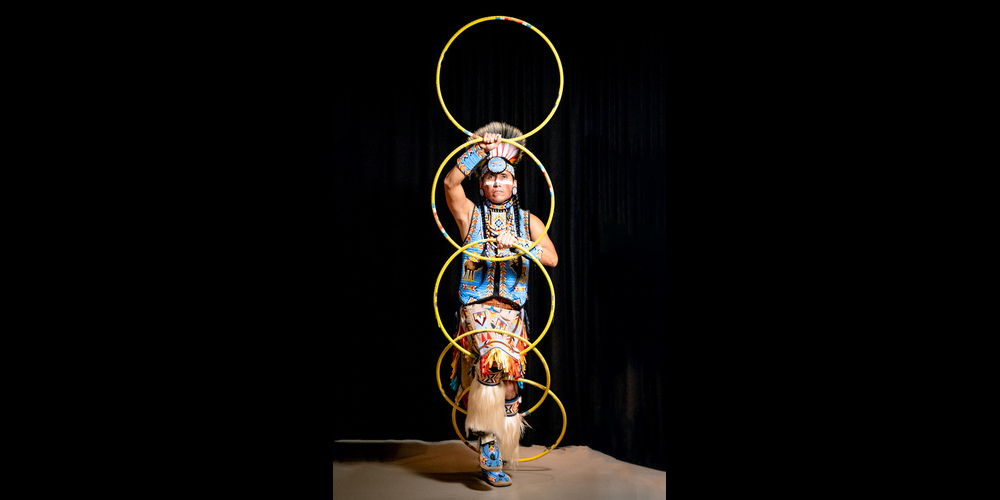 Tony Duncan, Hoop-Dance-Performance, NONAM