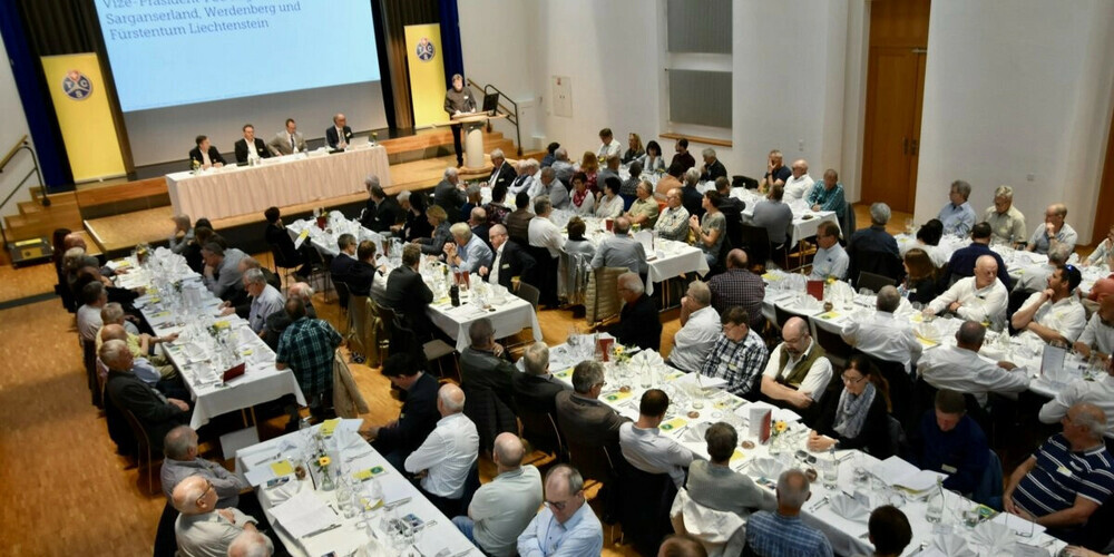 135 Personen hielten sich für die Versammlung im SAL Schaan auf.