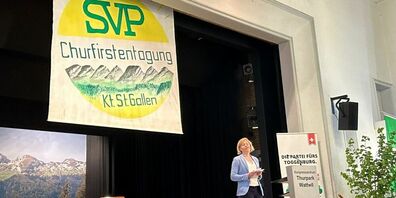 Ständerätin Esther Friedli führte souverän durch den Abend.