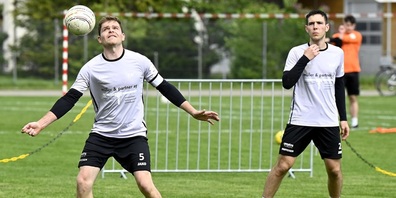 Chstian Stäbler (Captain) und Livio Sprenger.