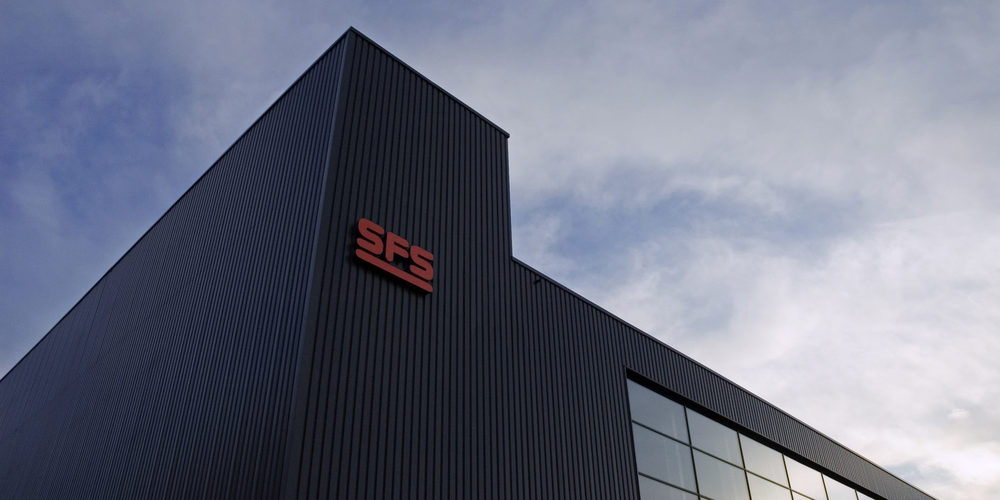 Der SFS-Hauptsitz in Heerbrugg