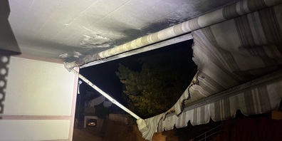 Der Schaden beläuft sich auf ca. 1000 Franken.