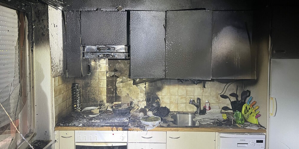 Unvorsichtiges Erhitzen von Öl kann verheerende Folgen nach sich ziehen.