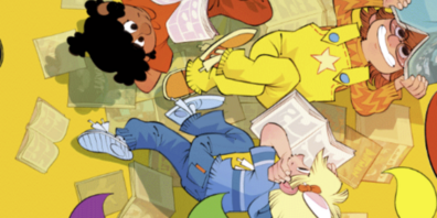 In der Stadtbibliothek kann man sich sein Gratis-Comic holen.
