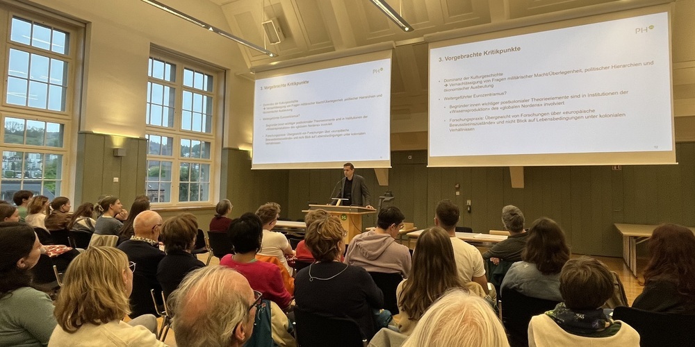 Prof. Dr. Thomas Metzger fordert mehr Aufklärung zum Kolonialismus in Lehrmitteln.