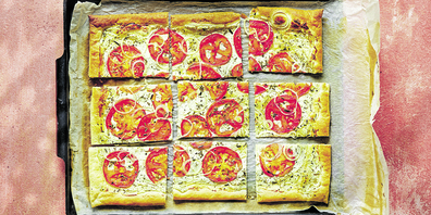 Knusprig und mediteran in Stücken – Perfekt zum Teilen.