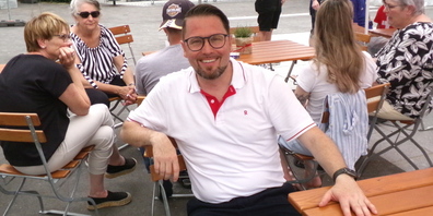 Bankleiter Andreas Schmid war mit dem Erlebnistag mehr als zufrieden