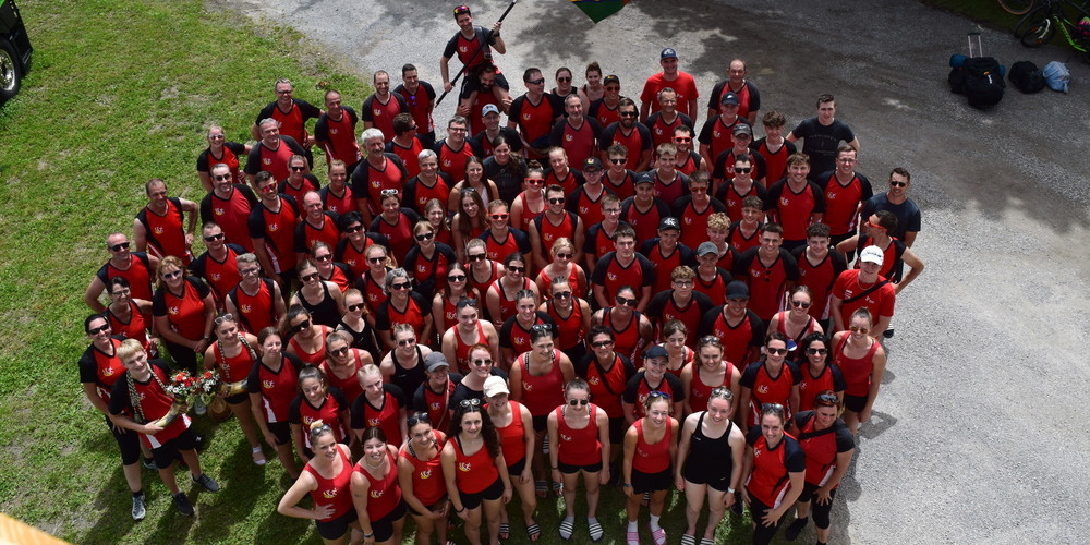 Das grosse Team des STV Kriessern