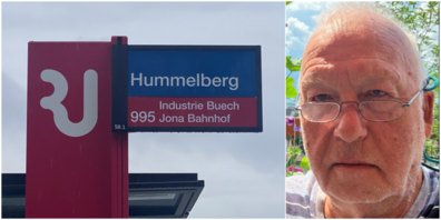 Beat Schuler: «Was man jetzt nach dem Fahrplanwechsel den Menschen auf dem Hummelberg zumutet, ist eine Zumutung.»