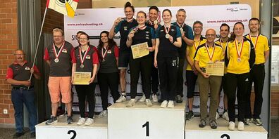 Die Gossauer standen auf dem Podest zuoberst.