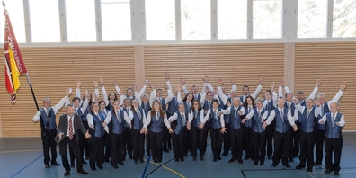 Der Auftritt des Musikvereins Goldingen am St.Galler Kantonalmusikfest in Mels wurde mit guten 84.67 Punkten belohnt. (Archivbild)