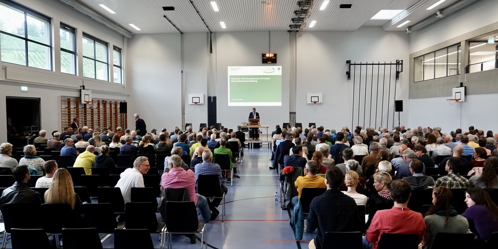 Informationsveranstaltung A15-Gaster, 4. Juli 2024, Uznach