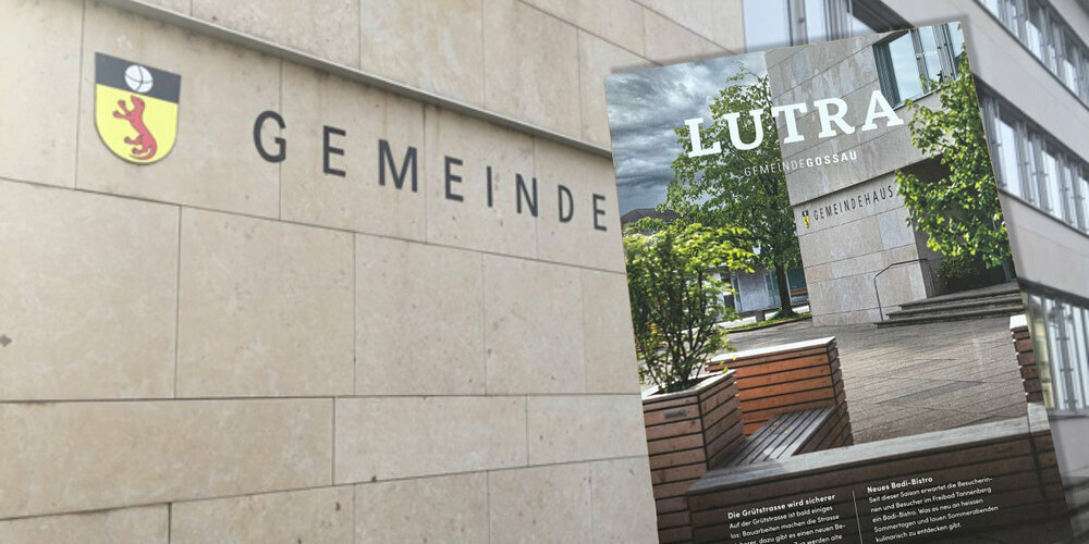 «Lutra» heisst das neue Printprodukt, welches von der Gemeinde Gossau herausgegeben wird. Es soll 6-mal im Jahr erscheinen.
