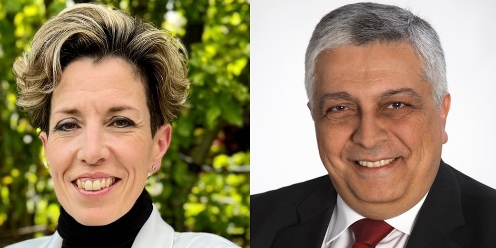 Michaela Sprotte und Rafaat Morcos stellen sich zur Wahl für das Präsidium der Ortsgemeinde