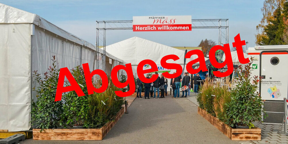Leider findet dieses Jahr die PfäffikerMäss nicht statt. 