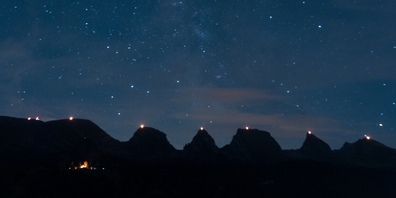 Heute Nacht sollen die sieben Höhenfeuer leuchten. Die Entfachung ist gegen 22 Uhr geplant.