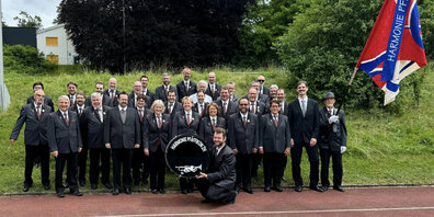 Die Harmonie Pfäffikon holte den 1. Platz in der Kategorie Konzertmusik, 3. Klasse, Harmonie.
