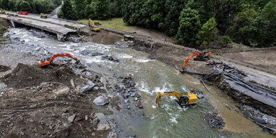 In verschiedenen Regionen der Schweiz haben Unwetter für schwere Schäden gesorgt. 