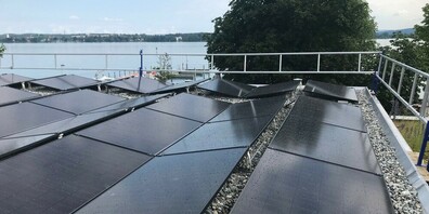 Eine PV-Anlage auf dem Dach des Fischerhaus wurde vor wenigen Monaten installiert.