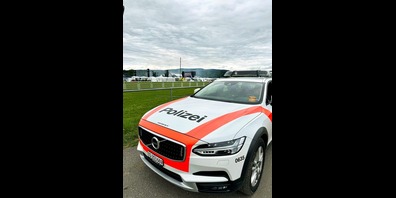 Die Kantonspolizei Thurgau war am Open Air vor Ort.