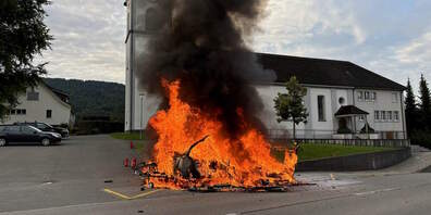 Es entstand Sachschaden von rund 60'000 Franken.  