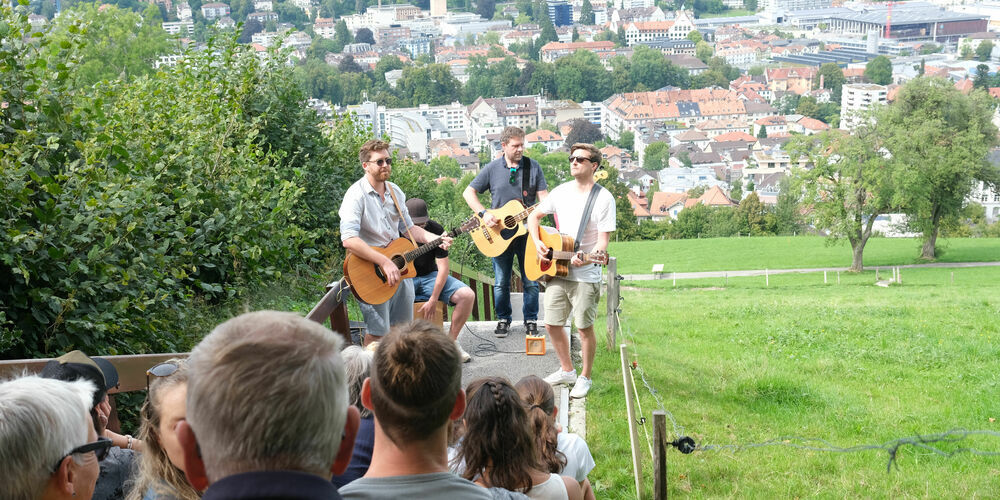 Konzert von «Bright» am Stägestadt-Tag 2023