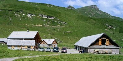 Die Flumser Alp Fursch liegt auf 1'800 m.
