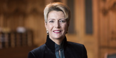 Die Vereinigte Bundesversammlung hat Karin Keller-Sutter am 5. Dezember 2018 zur Bundesrätin gewählt.