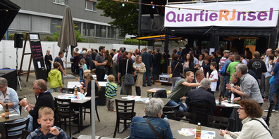 QuartieRJnsel startete mit dem Eröffnungsfest in der Bildau