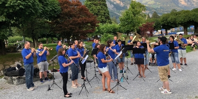 Nach ihrem Topresultat beim Kantonalmusikfest in Mels freuen sich die Weesner Musikantinnen und Musikanten auf die Auftritte vor heimischem Publikum.
