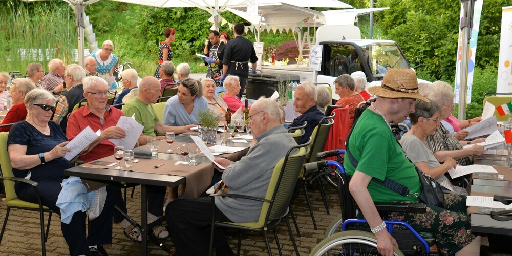 «Festa italiana» im Seniorenzentrum Solino in Bütschwil. 