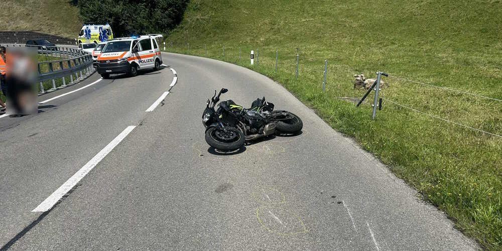 Es entstand Sachschaden von mehreren tausend Franken.