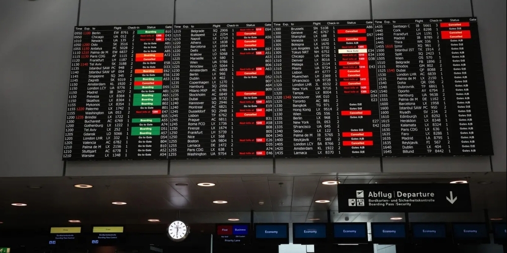 Der Flughafen Zürich kämpft mit erheblichen Betriebsproblemen.