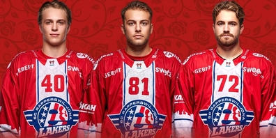 Drei SCRJ-Spieler im Aufgebot von Nati-Coach Patrick Fischer (v.l.n.r.): Jonas Taibel, Inaki Baragano und Gian-Marco Wetter.