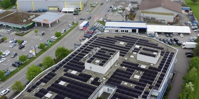 Solarenergie vom Firmendach: Cavelti AG, Gossau.