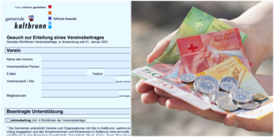 Vereine und Organisationen, die sich gemeinnützig für die Gemeinde engagieren, können mit dem entsprechenden Formular ein Gesuch für Vereinsbeiträge einreichen. (Themenbild)
