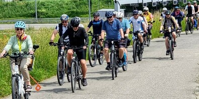 Von April bis September führt die Velogruppe Zürich-Nord Touren durch. 