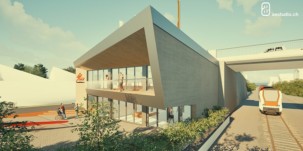 Die Baueingabe für das neue Ruderzentrum ist eingereicht.