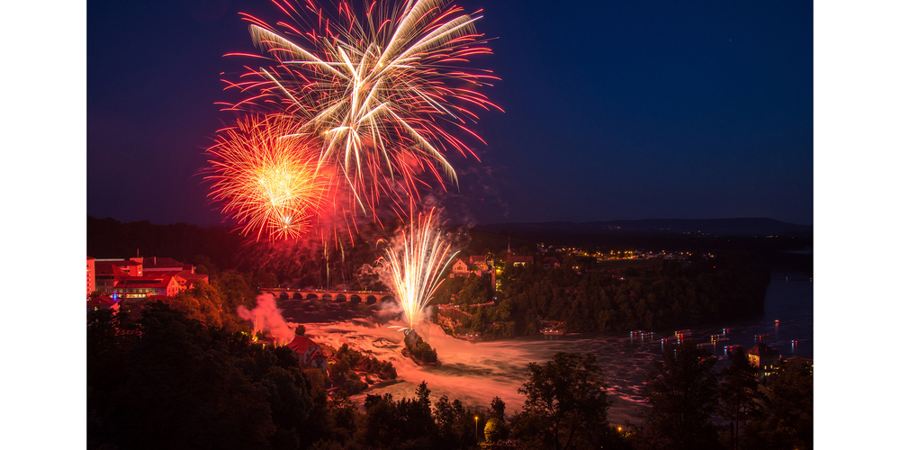 Es werden rund 10‘000 Besucherinnen und Besucher zum spektakulären «Fire on the rocks» erwartet.