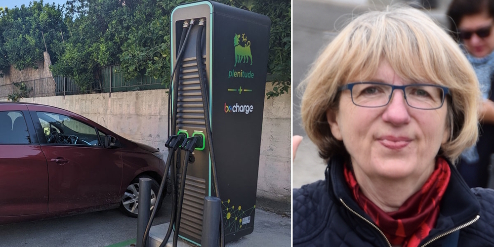 E-Autos besitzen Batterien aus Kobalt, das laut Linth24-Leserin Margrit Simon (r.) in Afrika mittels Kinderarbeit gewonnen wird.