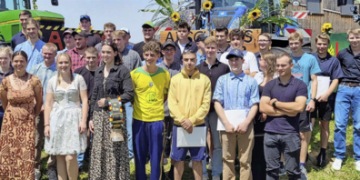 Abschliessende Landwirtinnen und Landwirte EFZ in Erstausbildung