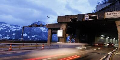 Das Nordportal des Seelisbergtunnels in Beckenried NW. (Archivaufnahme)