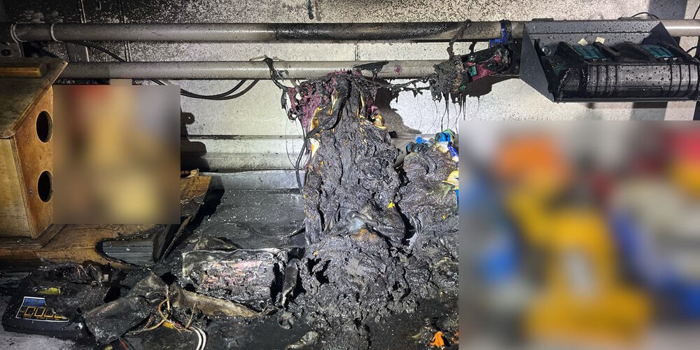 Der Mottbrand war rasch gelöscht.